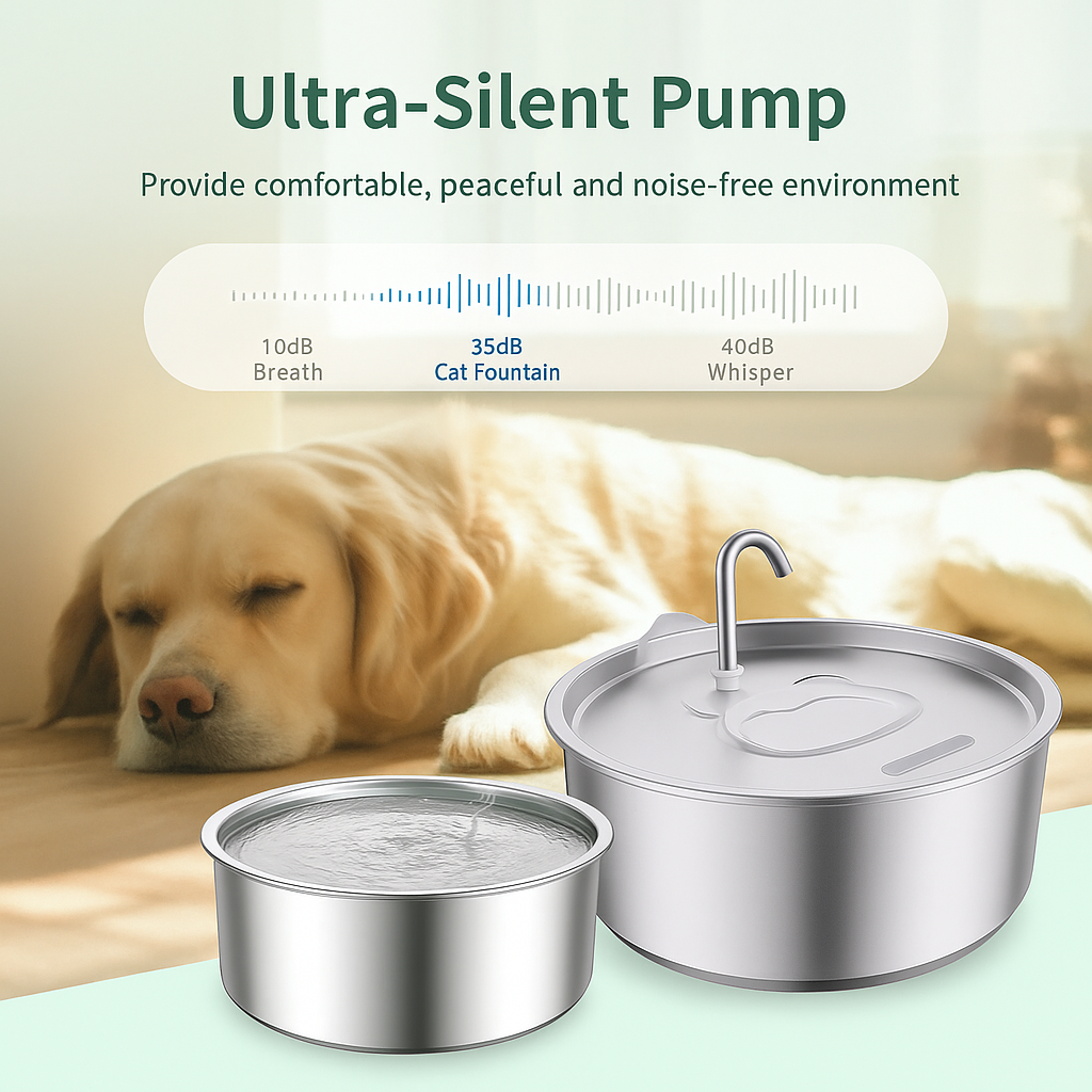 FlowFido Pet Water Fountain™
